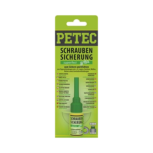Buchsen/Lager-Klebstoff PETEC 93005 SCHRAUBENSICHERUNG SUPERFEST