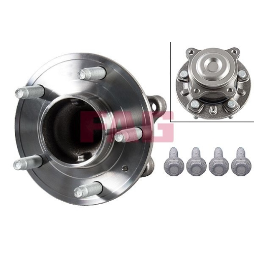 Radlagersatz FAG 713 6451 50 f&uuml;r OPEL VAUXHALL CHEVROLET, Hinterachse