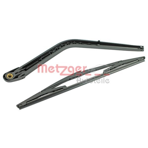 Wischarm, Scheibenreinigung METZGER 2190244 f&uuml;r FIAT, hinten