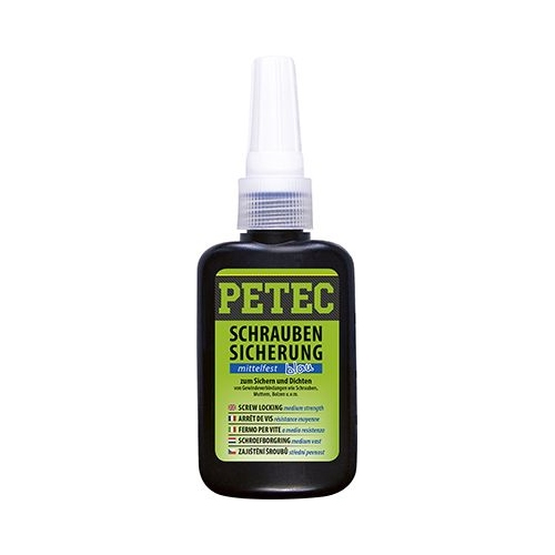 Petec 91050 Schraubensicherung mittelfest, 50g