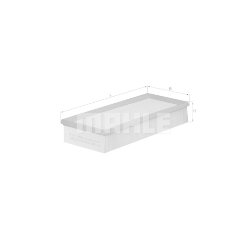 Luftfilter KNECHT LX 492 f&uuml;r GMC VOLVO