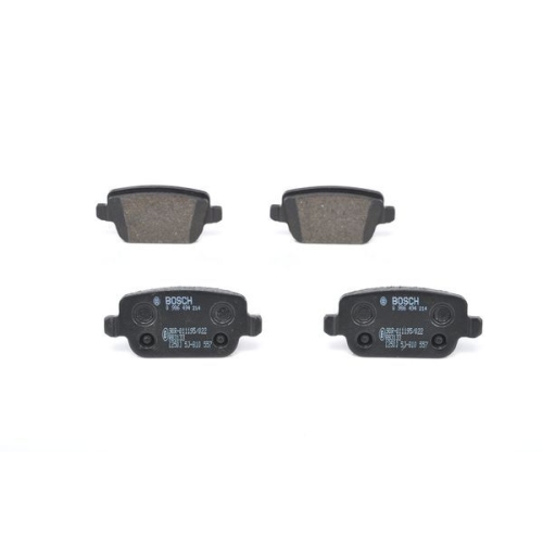 Bremsbelagsatz, Scheibenbremse BOSCH 0 986 494 214 f&uuml;r FORD ROVER LAND ROVER