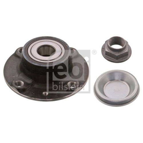 Febi Bilstein 28264 Radlagersatz mit Radnabe, Achsmutter und Staubkappe , 1 St&uuml;ck