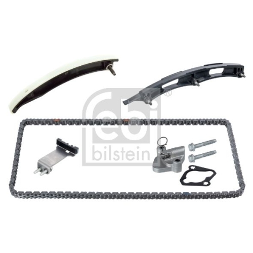 Febi Bilstein 106727 Steuerkettensatz f&uuml;r Nockenwelle, mit Gleitschienen und Kettenspanner, 1 St&uuml;ck