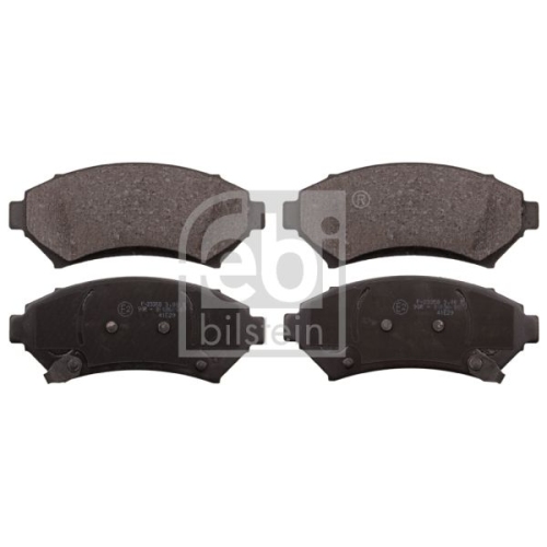 Febi Bilstein 116156 Bremsbelagsatz , 1 St&uuml;ck