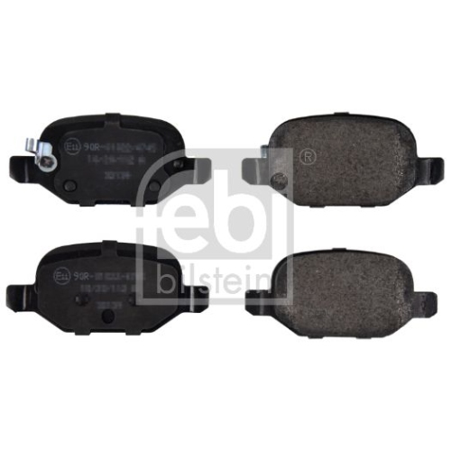 Febi Bilstein 173785 Bremsbelagsatz, 1 St&uuml;ck