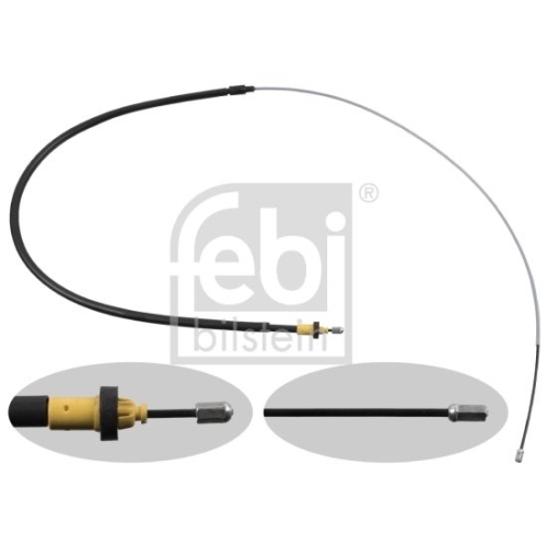 Febi Bilstein 49626 Handbremsseil f&uuml;r Trommelbremse , 1 St&uuml;ck