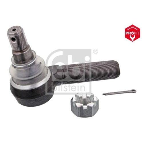 Febi Bilstein 102412 Spur- / Lenkstangenendst&uuml;ck mit Kronenmutter und Splint , 1 St&uuml;ck