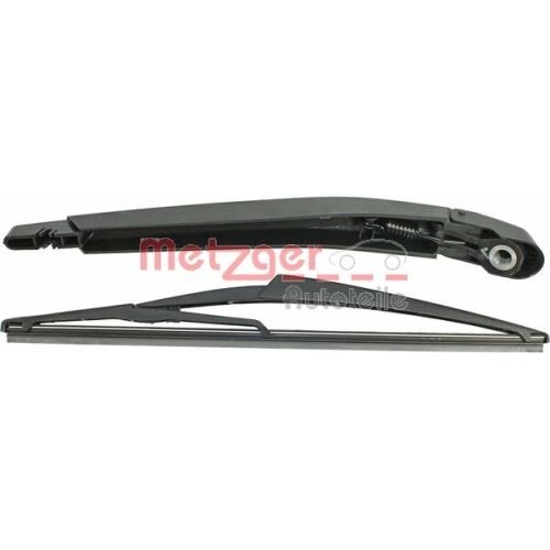 Wischarm, Scheibenreinigung METZGER 2190284 f&uuml;r FIAT, hinten
