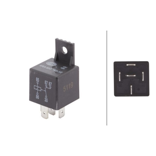 Relais, Arbeitsstrom HELLA 4RA 933 791-121 f&uuml;r ALFA ROMEO BMW FORD MAN PEUGEOT