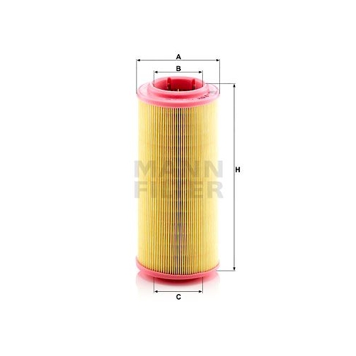 Luftfilter MANN-FILTER C 12 107/1 f&uuml;r VAG