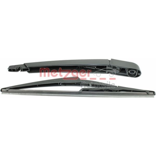 Wischarm, Scheibenreinigung METZGER 2190287 f&uuml;r FIAT, hinten