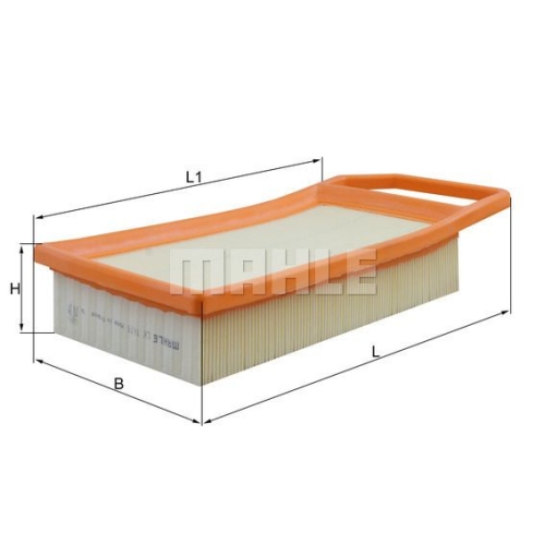 Luftfilter KNECHT LX 1619 f&uuml;r CITRO&Euml;N PEUGEOT