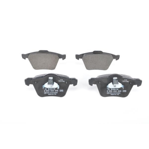 Bremsbelagsatz, Scheibenbremse BOSCH 0 986 494 245 f&uuml;r FORD VOLVO, Vorderachse