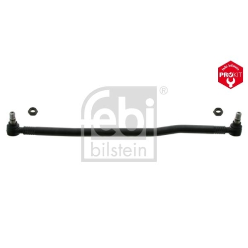 Febi Bilstein 28273 Lenkstange mit Sicherungsmuttern, vom 1. Lenkzwischenhebel zum 2. Lenkzwischenhebel , 1 St&uuml;ck