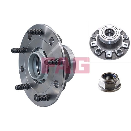 Radlagersatz FAG 713 6789 20 f&uuml;r FORD, Hinterachse