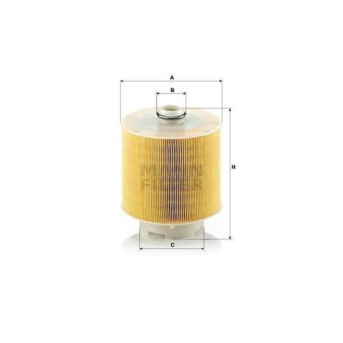 Luftfilter MANN-FILTER C 17 137/1 x f&uuml;r VAG
