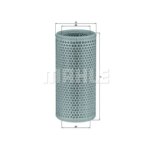 Luftfilter KNECHT LX 502 f&uuml;r CITRO&Euml;N PEUGEOT