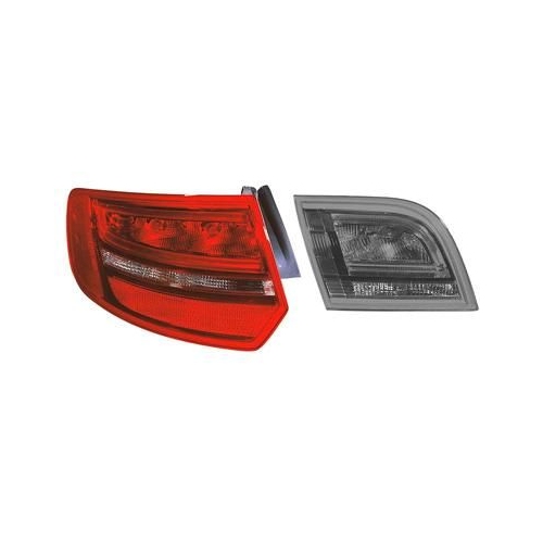 Heckleuchte VAN WEZEL 0334925 f&uuml;r AUDI, links