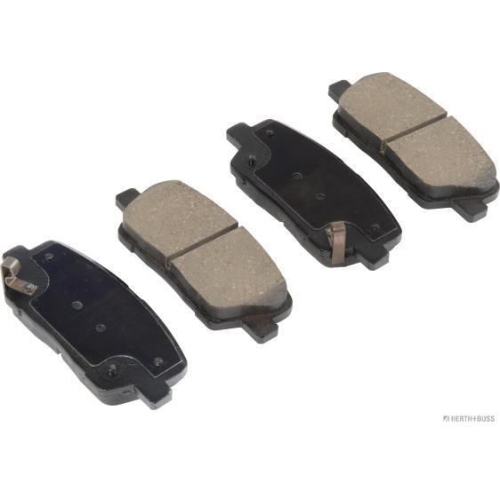 Bremsbelagsatz, Scheibenbremse HERTH+BUSS JAKOPARTS J3610523 f&uuml;r SSANGYONG KIA