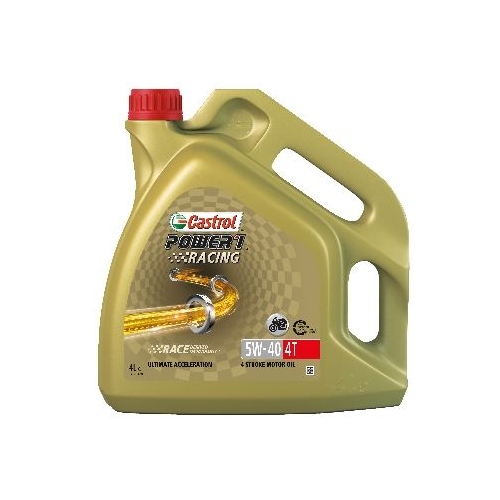 Motor&ouml;l CASTROL 152F48 POWER 1 RACING 4T 5W-40 4L