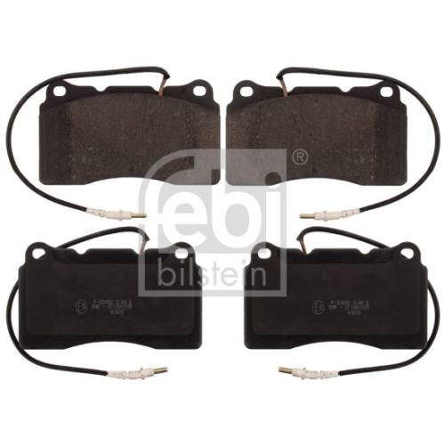 Febi Bilstein 116167 Bremsbelagsatz , 1 St&uuml;ck