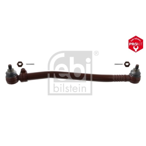 Febi Bilstein 18940 Lenkstange mit Kronenmuttern und Splinten , 1 St&uuml;ck