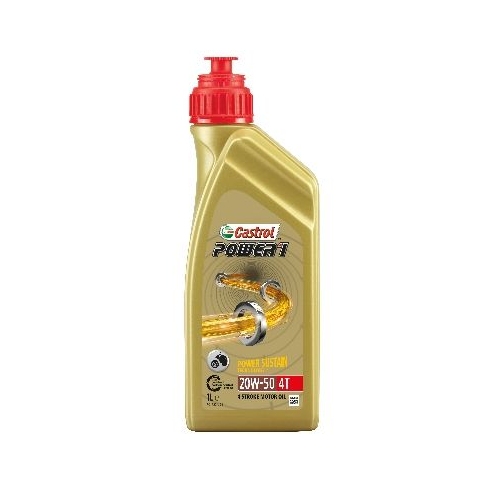Motor&ouml;l CASTROL 15049A POWER 1 4T 20W-50 1L