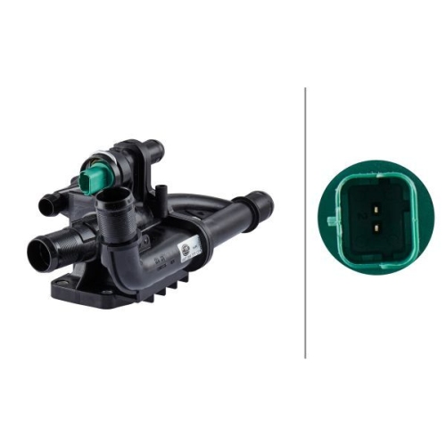 Thermostat, K&uuml;hlmittel HELLA 8MT 354 777-071 f&uuml;r CITRO&Euml;N VOLVO MINI