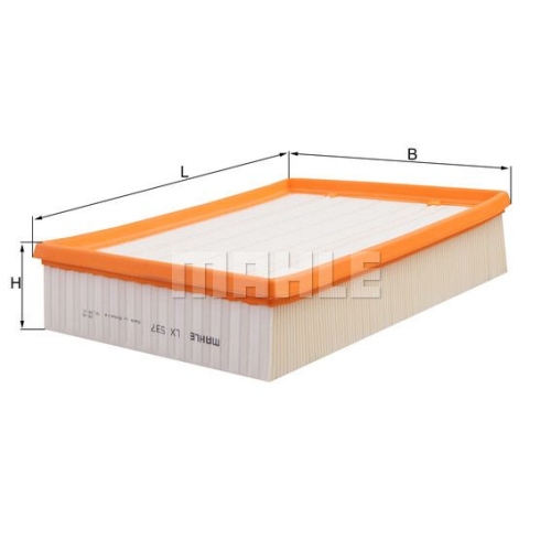 Luftfilter KNECHT LX 537 f&uuml;r VAG