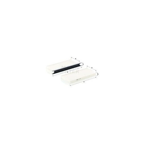 Filter, Innenraumluft MANN-FILTER CU 2418-2 f&uuml;r MERCEDES-BENZ NISSAN OPEL