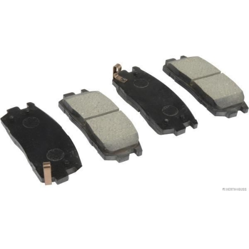 Bremsbelagsatz, Scheibenbremse HERTH+BUSS JAKOPARTS J3610906 f&uuml;r OPEL CHEVROLET