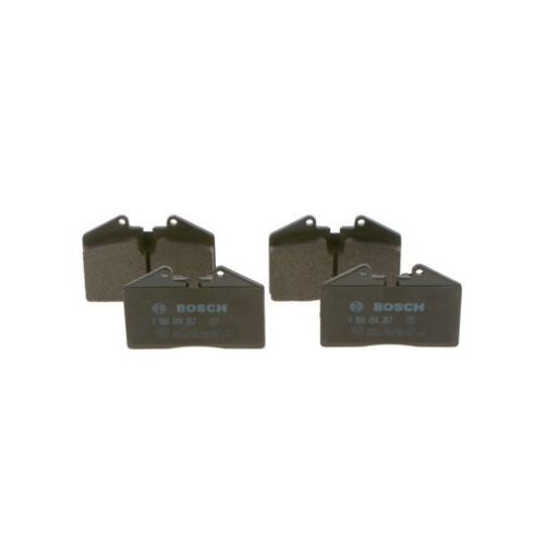 Bremsbelagsatz, Scheibenbremse BOSCH 0 986 494 267 f&uuml;r AUDI PORSCHE VW FERRARI