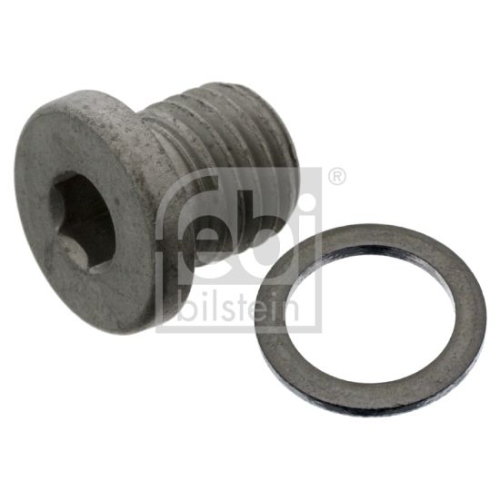 Febi Bilstein 46398 &Ouml;lablassschraube mit Dichtring , 1 St&uuml;ck