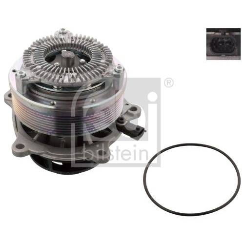 Febi Bilstein 103866 Wasserpumpe elektromagnetisch , 1 St&uuml;ck