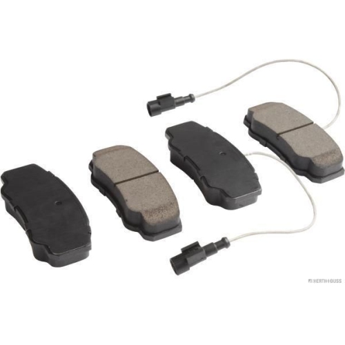 Bremsbelagsatz, Scheibenbremse HERTH+BUSS JAKOPARTS J3611004 f&uuml;r NISSAN
