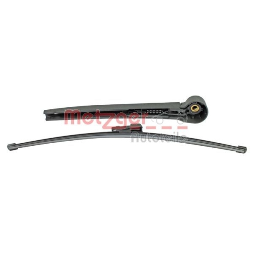Wischarm, Scheibenreinigung METZGER 2190318 f&uuml;r SKODA, hinten