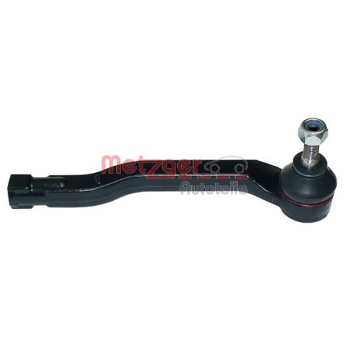 Spurstangenkopf METZGER 54014902 KIT + f&uuml;r NISSAN, Vorderachse rechts