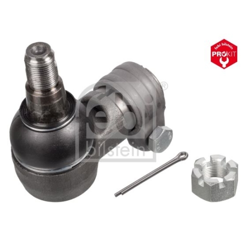 Febi Bilstein 102434 Winkelgelenk f&uuml;r Lenkhydraulikzylinder, mit Kronenmutter und Splint , 1 St&uuml;ck
