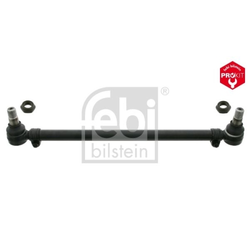 Febi Bilstein 28298 Lenkstange mit Sicherungsmuttern, vom Lenkgetriebe zur 2.Vorderachse , 1 St&uuml;ck