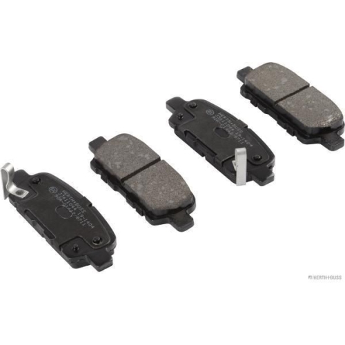 Bremsbelagsatz, Scheibenbremse HERTH+BUSS JAKOPARTS J3611044 f&uuml;r NISSAN RENAULT