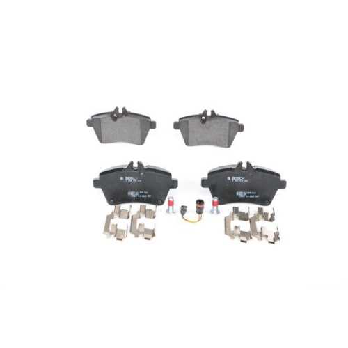 Bremsbelagsatz, Scheibenbremse BOSCH 0 986 494 290 f&uuml;r MERCEDES-BENZ