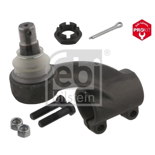 Febi Bilstein 09874 Spurstangenendst&uuml;ck mit Kronenmutter, Splint, Sicherungsmuttern und Schrauben , 1 St&uuml;ck