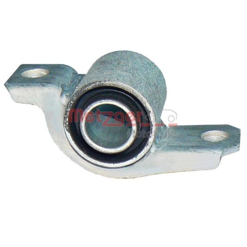 Lagerung, Lenker METZGER 52014702 f&uuml;r FIAT, Vorderachse rechts, vorne