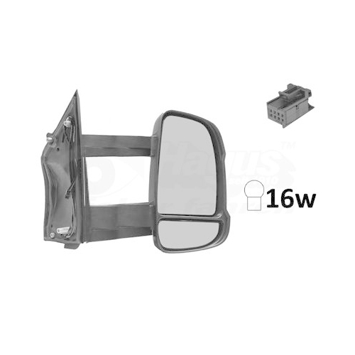 Au&szlig;enspiegel VAN WEZEL 1651822 * HAGUS * f&uuml;r FIAT, rechts