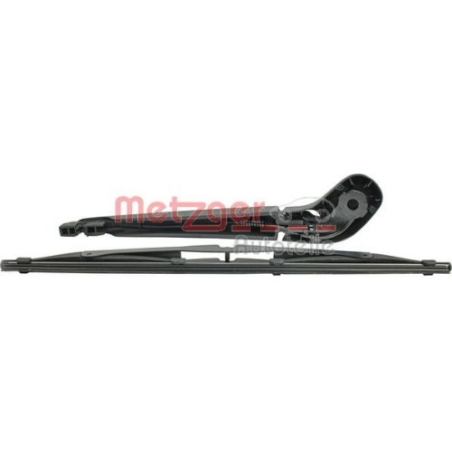Wischarm, Scheibenreinigung METZGER 2190333 f&uuml;r VOLVO, hinten