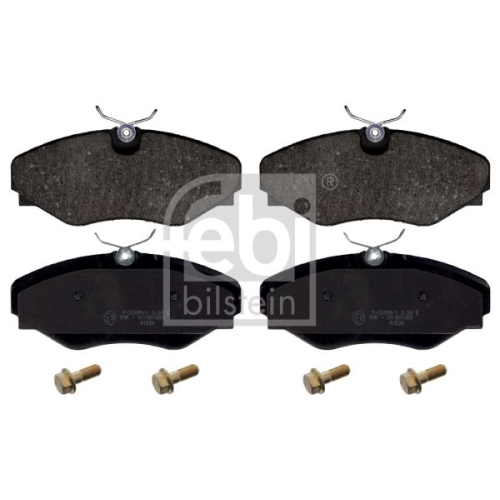 Febi Bilstein 116191 Bremsbelagsatz mit Schrauben , 1 St&uuml;ck