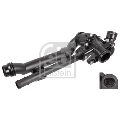 Febi Bilstein 172476 Thermostat mit Geh&auml;use, 1 St&uuml;ck
