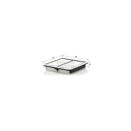 Luftfilter MANN-FILTER C 2201 f&uuml;r SUBARU
