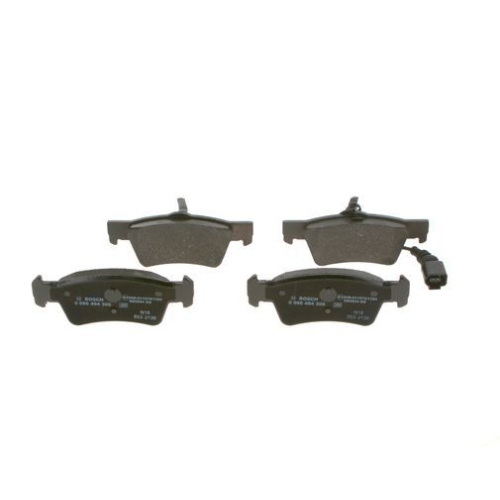 Bremsbelagsatz, Scheibenbremse BOSCH 0 986 494 309 f&uuml;r VW, Hinterachse
